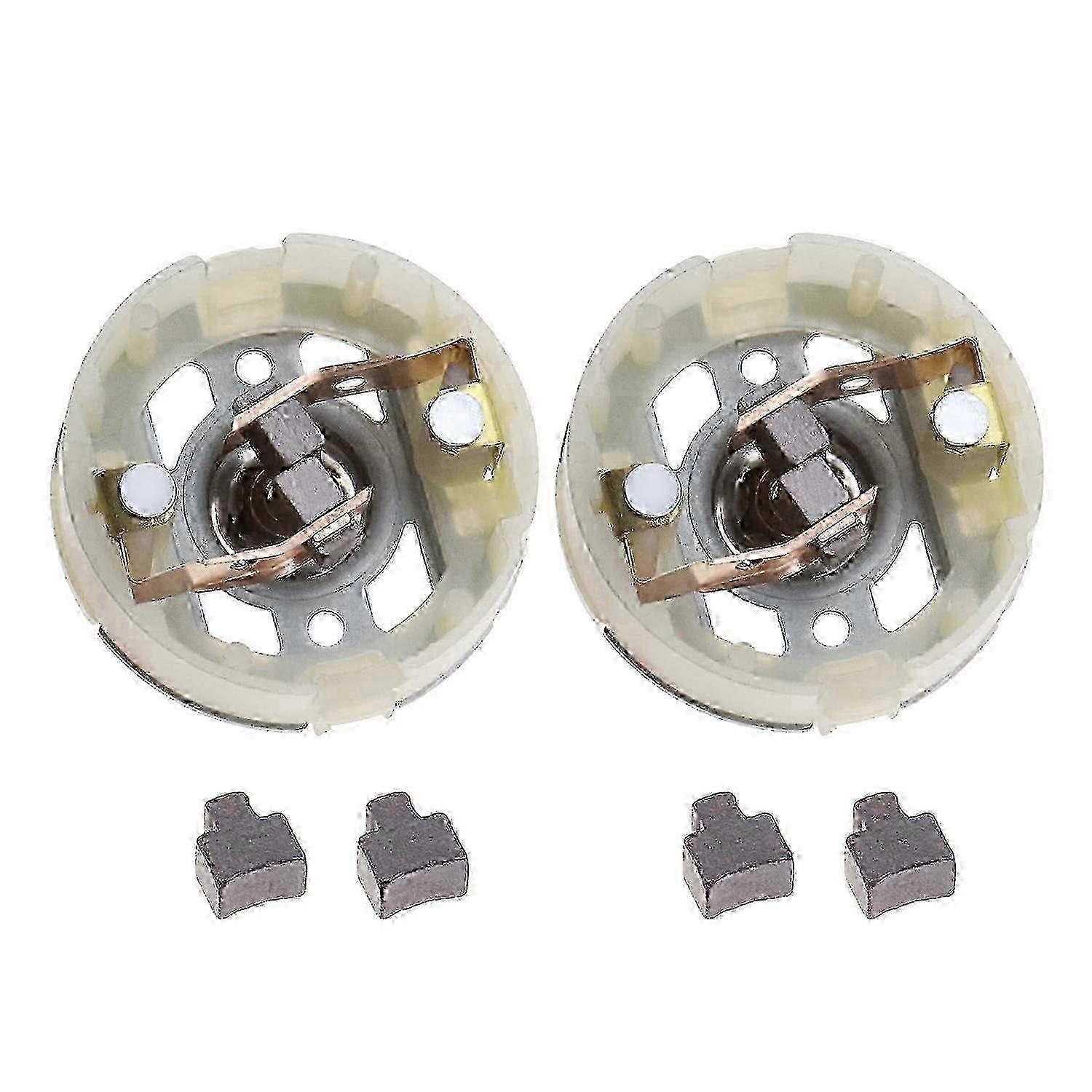 Drill driver carbon brushes - 4pcs with 2 RS550 holderse