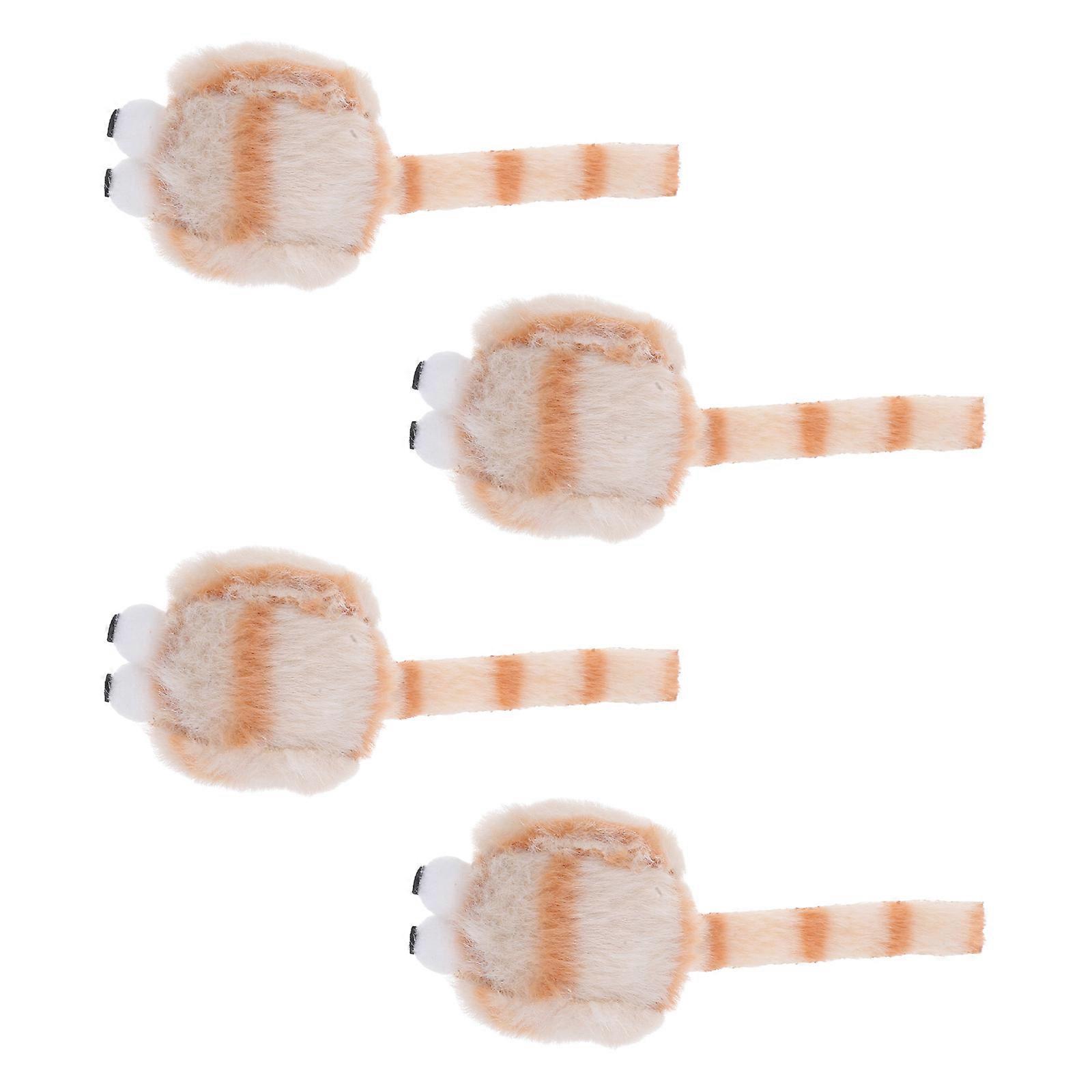 Interactive Cat Mouse Plush Toy for Indoor Cats 8Pcs Realistic Fuzzy Mice