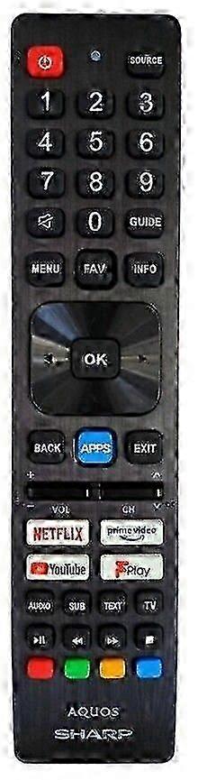 New Genuine SHW/RMC/0140N For Sharp Aquos TV Remote Control 42EE4E 50EN2EA