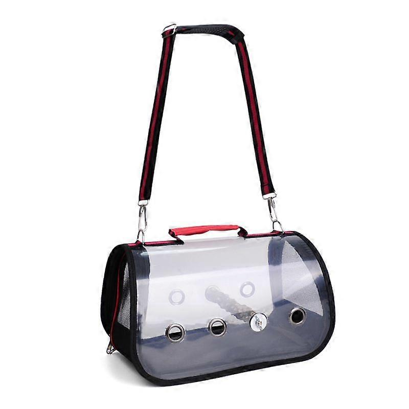 Travel Parrot Bird Cage Backpack With Standing Stick Blue