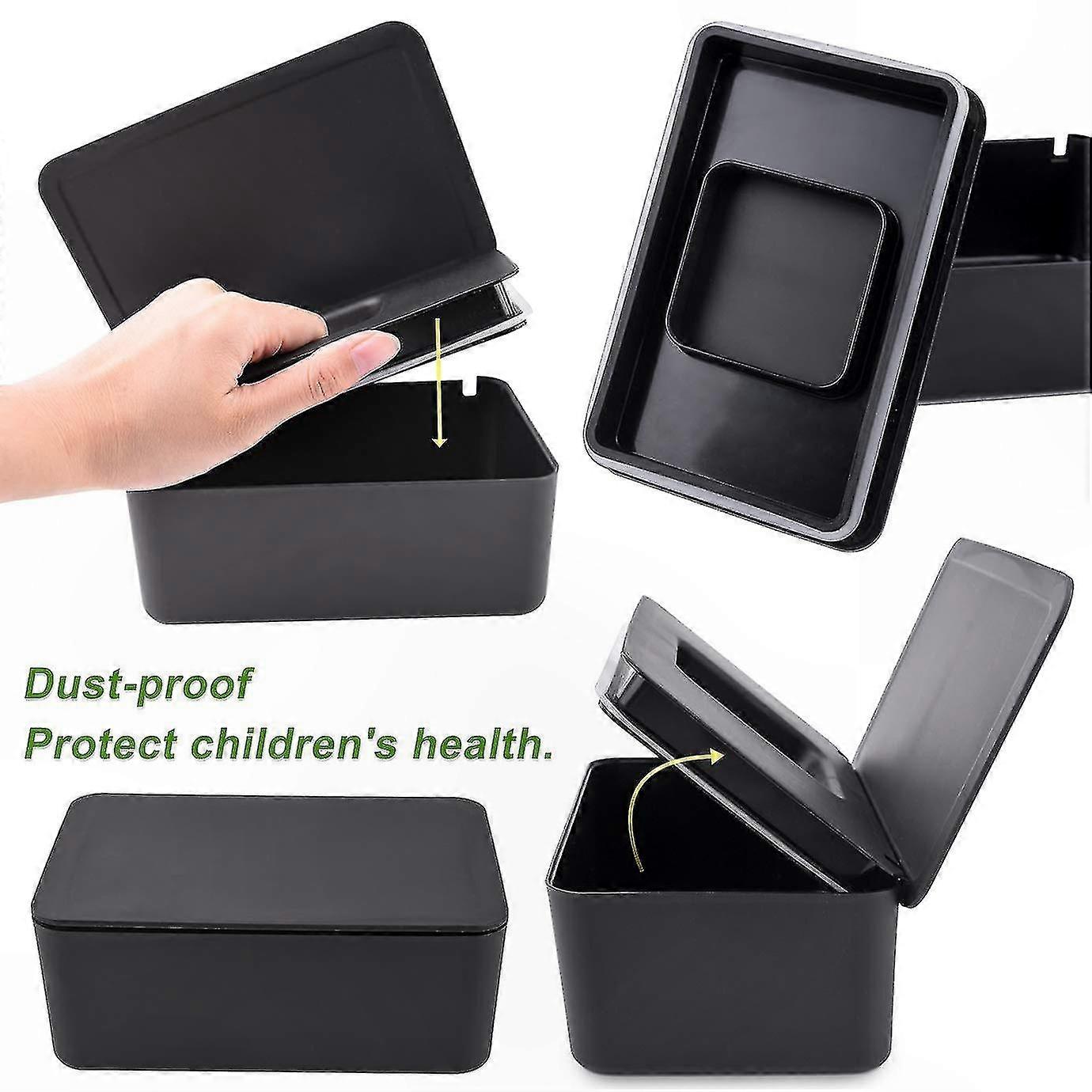 Dustproof Wipes Dispenser Box with Lid for Wet Tissues Storage Case