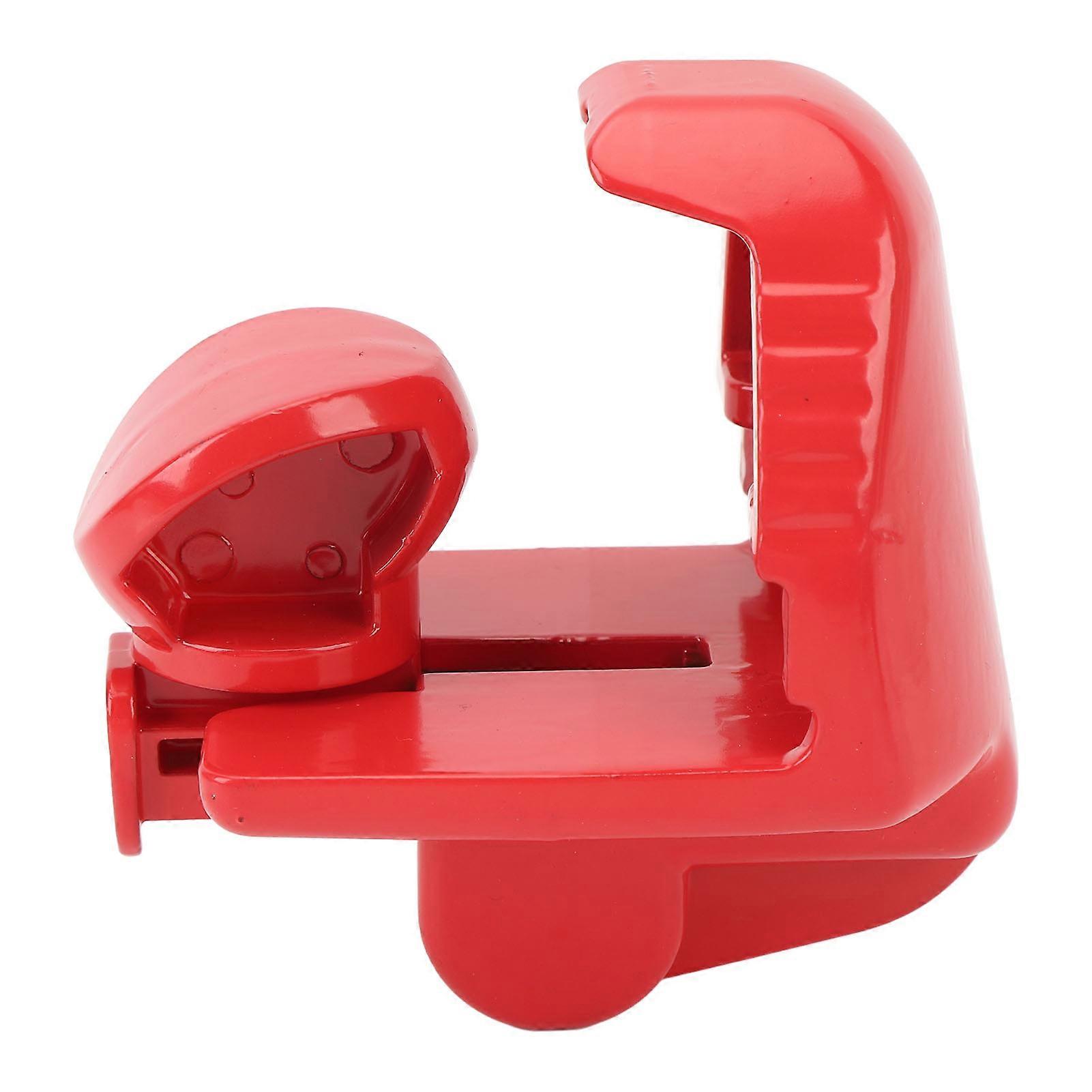 Trailer Hitch Lock with Keys High Security Heavy Duty Universal Fit RV Coupler Lock for 1 7/8inch 2inch 2 5/16inch Couplers Red 