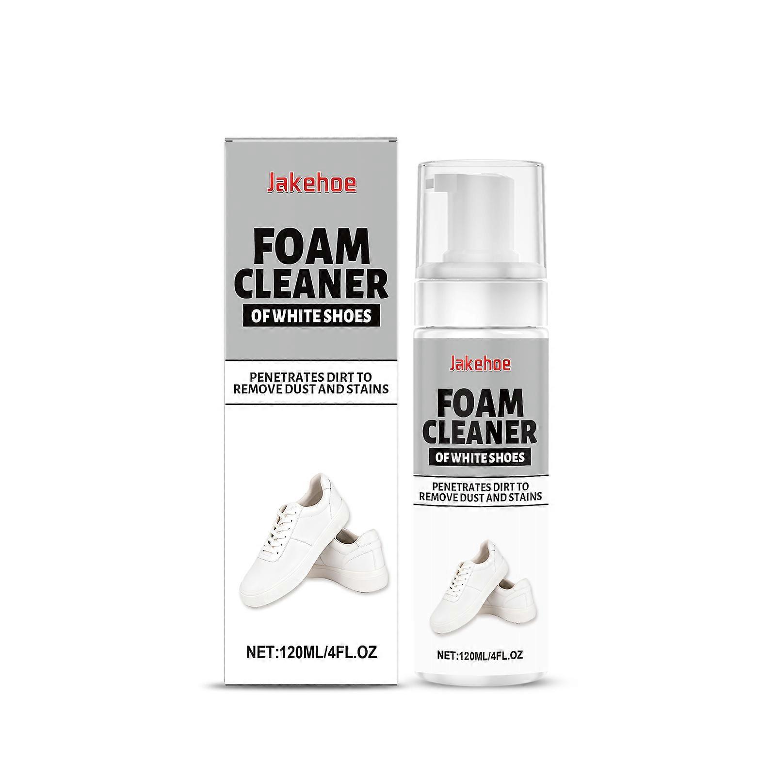 White Shoe Foam Cleaner, A Gentle And Portable Cleaning Agent For Removing Yellowing And Stains From White Shoes