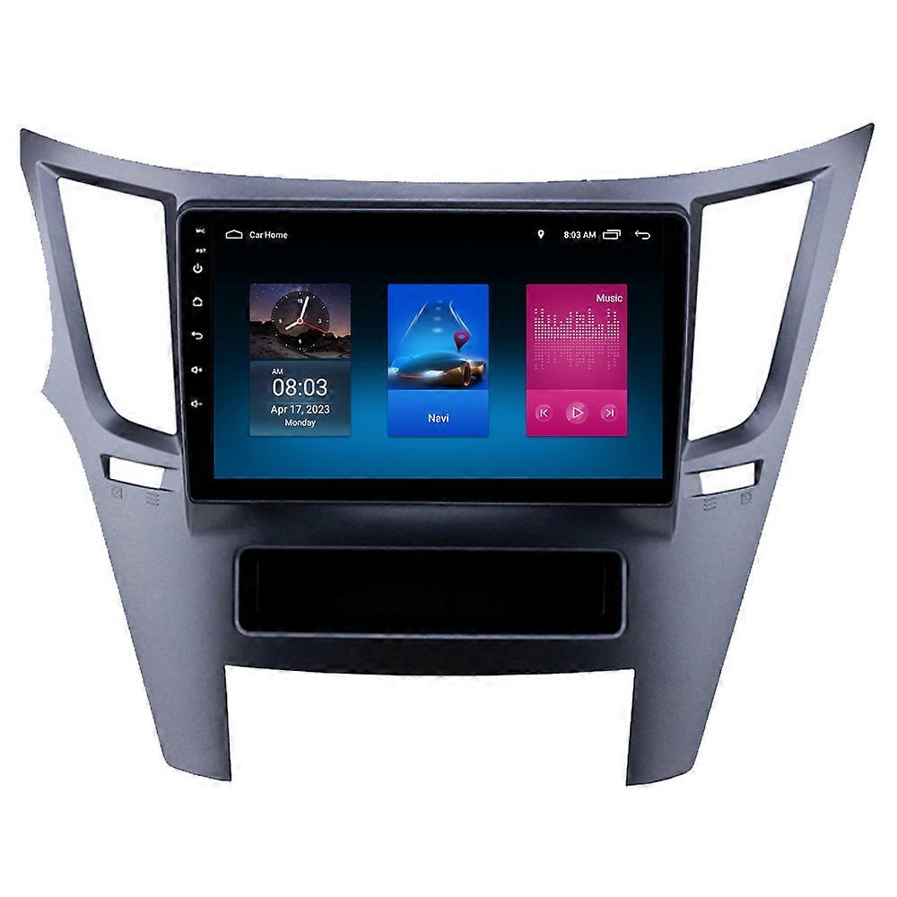 RoverOne Car Stereo Radio Bluetooth CarPlay Android Auto GPS Sat Nav Touch Screen for Subaru Outback 4 BR Legacy 5 2009 - 2014