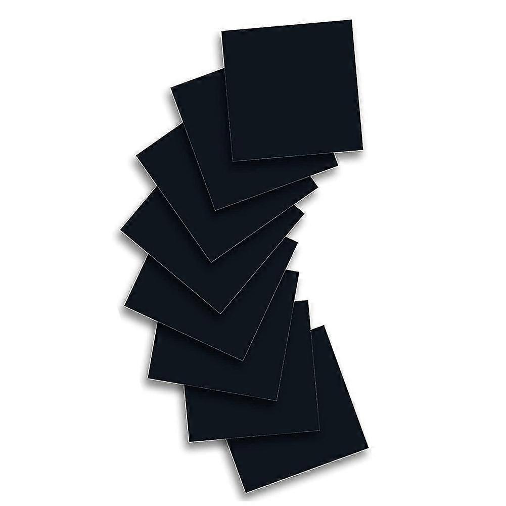 Infusible Ink Transfer Sheets Bundle för muggpress, svart smältbart bläckpapper för sublimering, 8st 1 (haoyi)