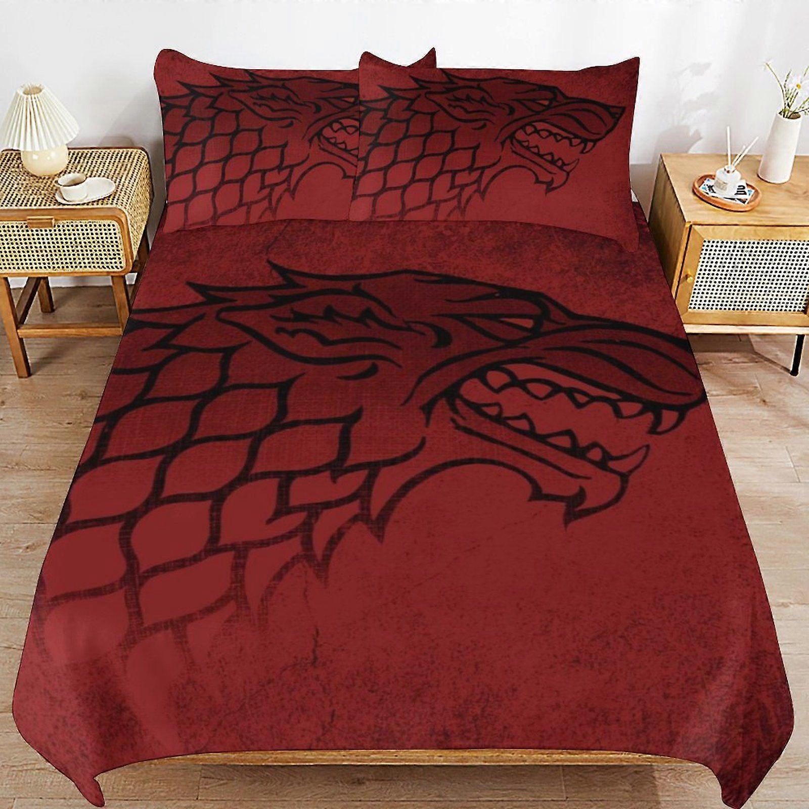 u352 Game of Thrones Ultra Durable Bedding Touch Machine Safe Comfort Thread Finish Duvet Cover Sets Rest Kit n352
