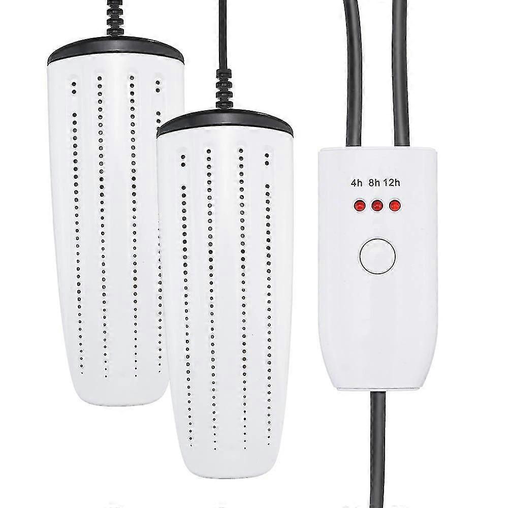 Shoe Boot Dryer Heater Warmer Violet Light Practical Shape Boot Odor Deodorant Dehumidify Device Quick Drying For Wet Boots Gloves Hats Socks - With T