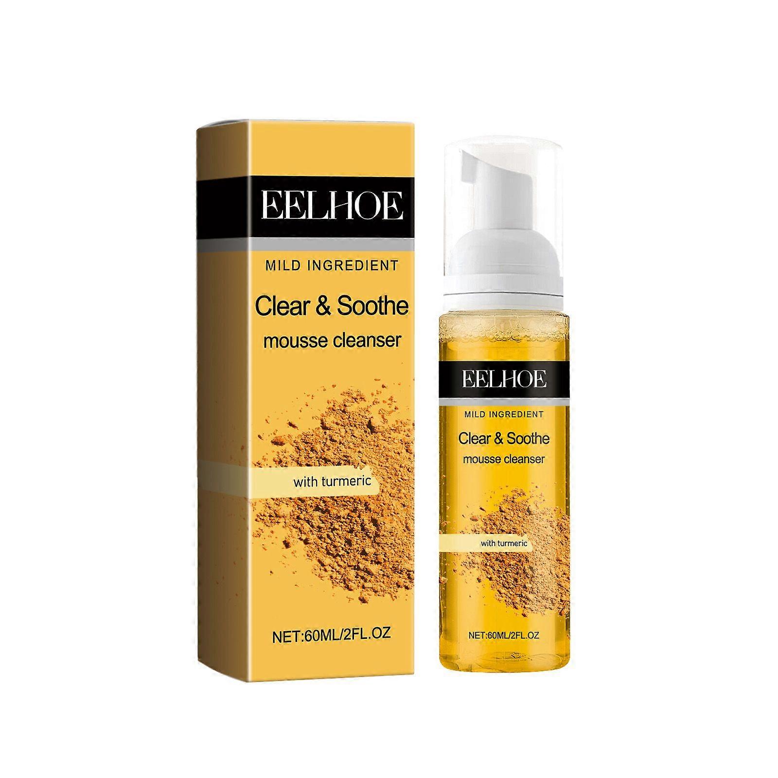 Turmeric Cleansing Mousse: A Gentle Cleansing Foam That Cleanses Skin And Minimizes Pores.