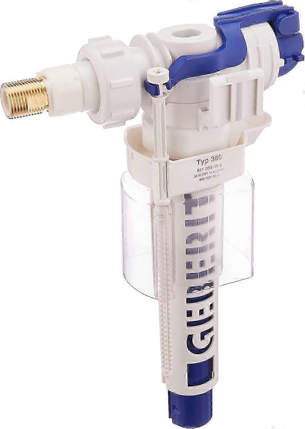 Supapa rezervor toaleta， 吉博力， Alb/Albastru