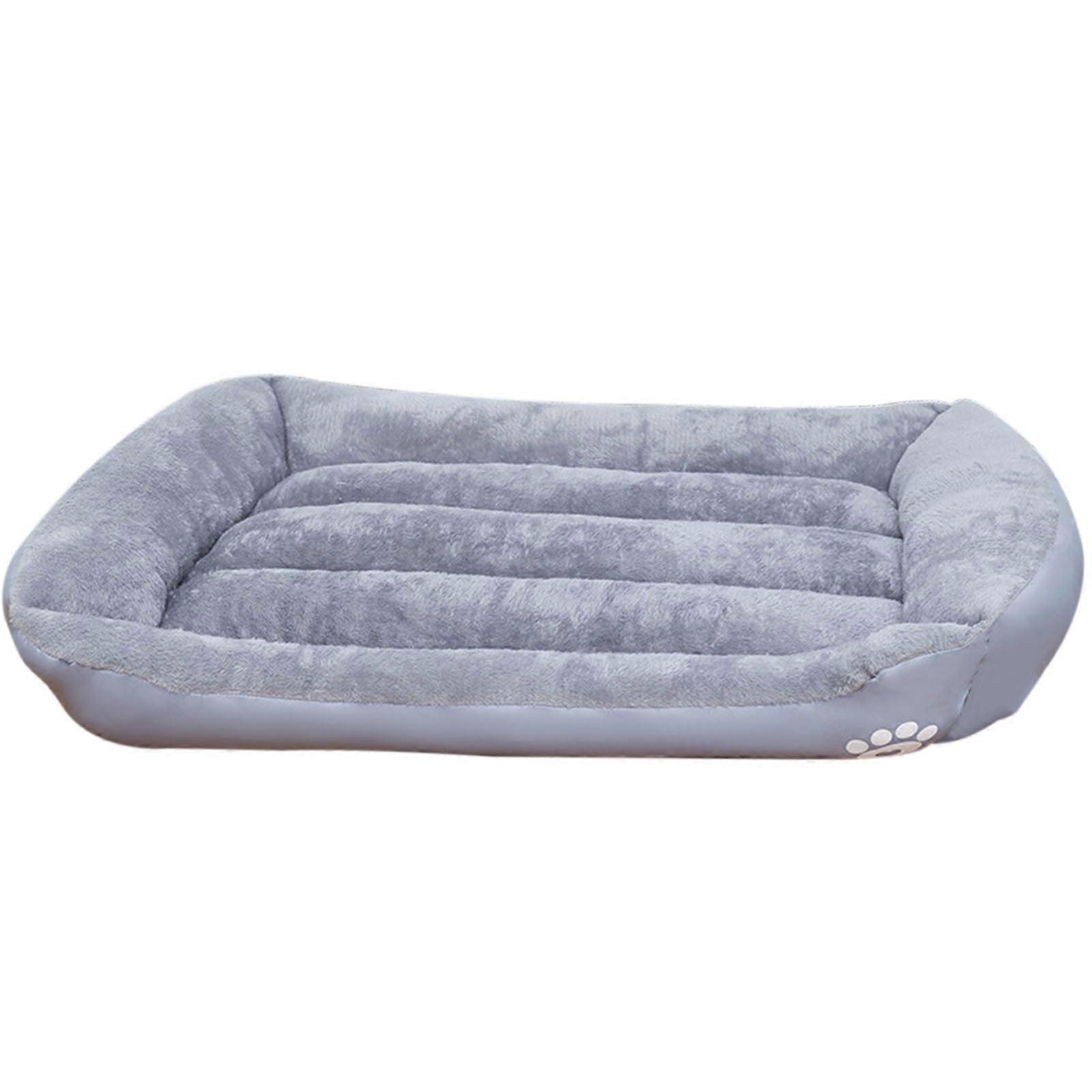 Dog Bed Cat Bed Compatible with Medium Dogs, Washable & Breathable, Comfortable Rectangle Warming Pet Bed