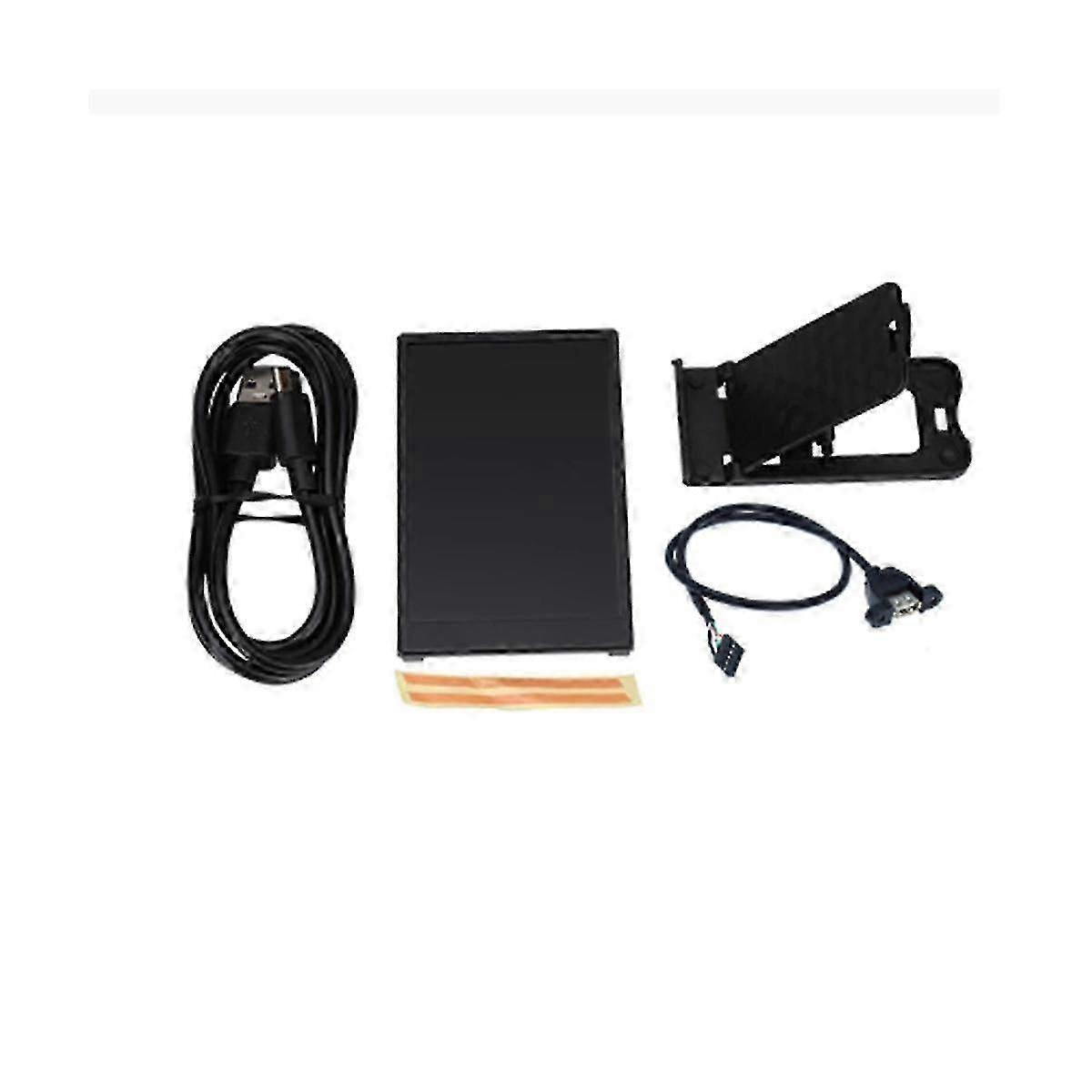 Écran d'ordinateur pour boîtier Mini ITX 3,5 pouces IPS Type-C, écran secondaire, CPU, GPU, RAM, disque dur