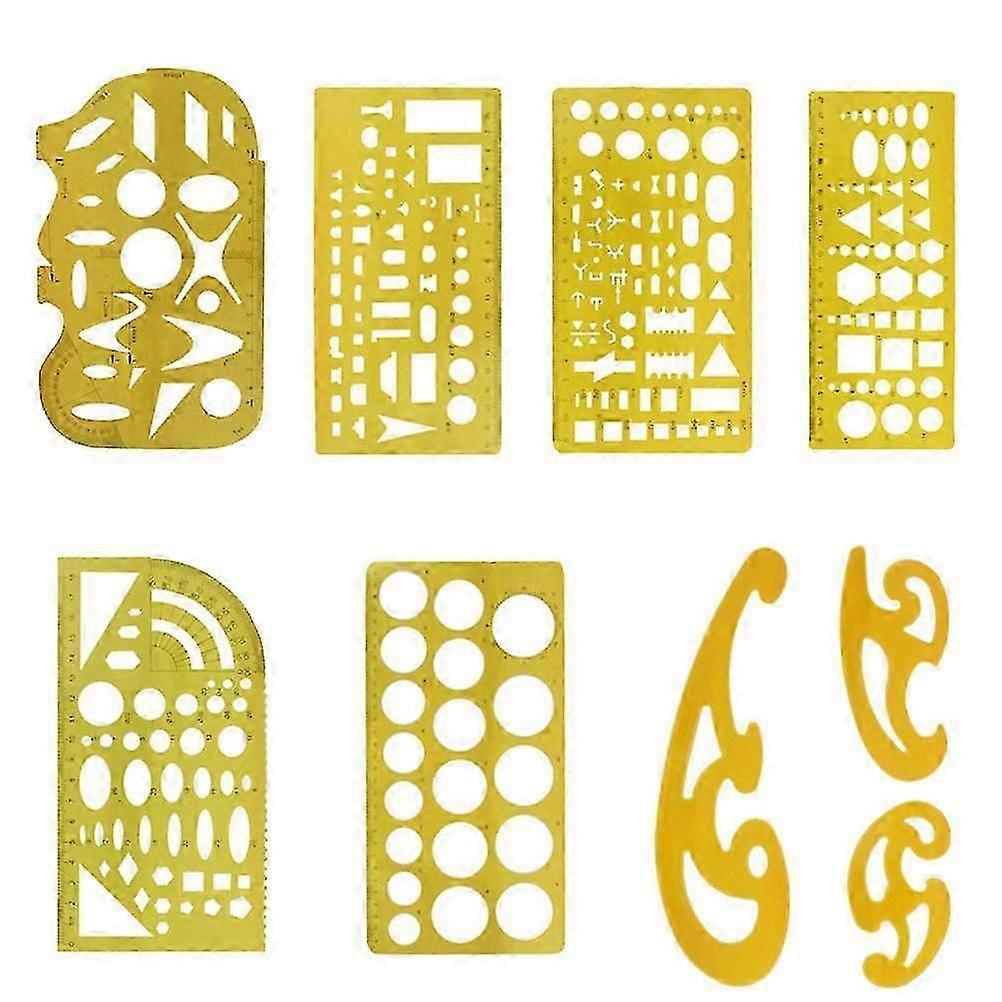 Circle Stencil Notebook Stencils Circle Measuring Rulers Mandala Stencils Scrapbooking Planner Stencils DIY Plastic Stencil