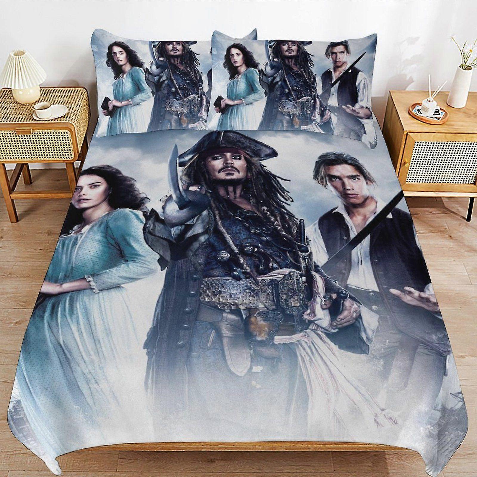 w476 Pirates of Dark Water Invisible Closure Smooth Layer Minimal Wrinkle Free Material Duvet Cover Sets Home Ready m476