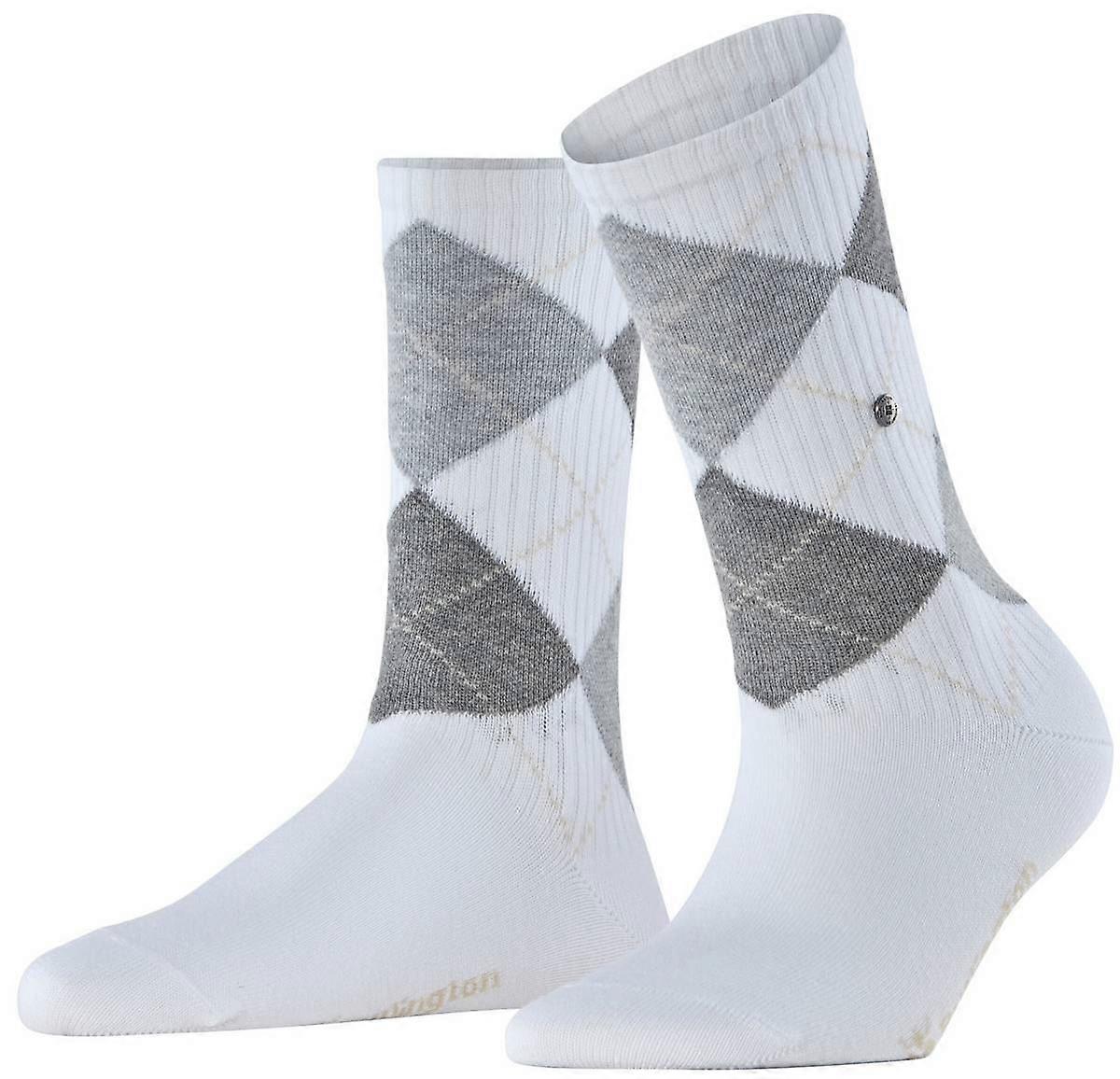Burlington Rib Courtside Socks - White