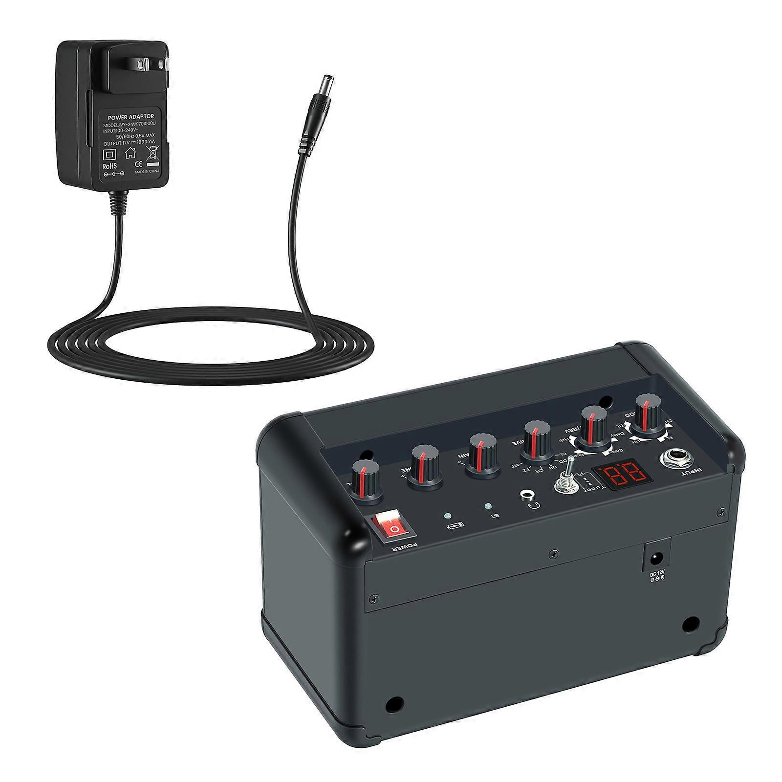 PE-10 Guitar Amplifiers Amp Multi Effects Guitar Tube Amp Multifunctional Bluetooth-compatible Amplifiers Speaker Multicolor