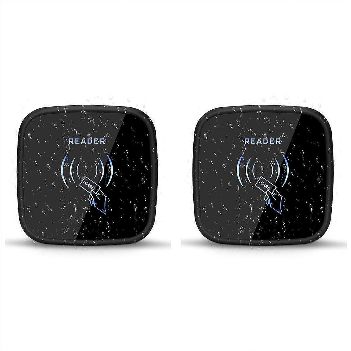 2X RFID Double Frequency Card Reader ID & IC 125khz & 13.56M Wiegand 26/34 Output Waterproof IP67 Sn