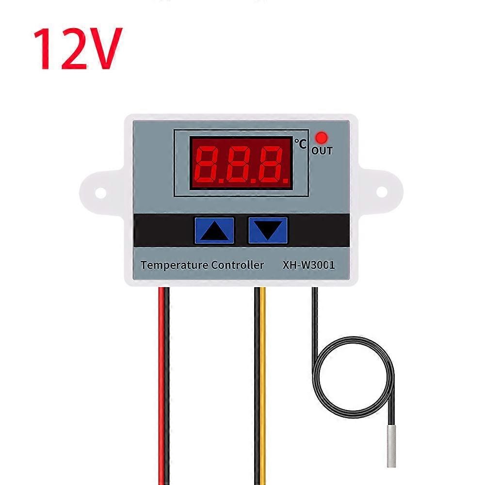 W3001 Temperature Controller 220V 12V 24V Digital Thermostat Thermoregulator Microcomputer Incubator Cooling Heating Switch