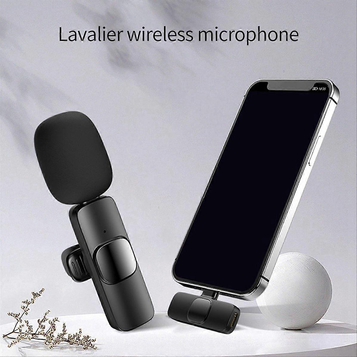 K9 Plug-and-Play Wireless Microphone for Video Recording, Interviews