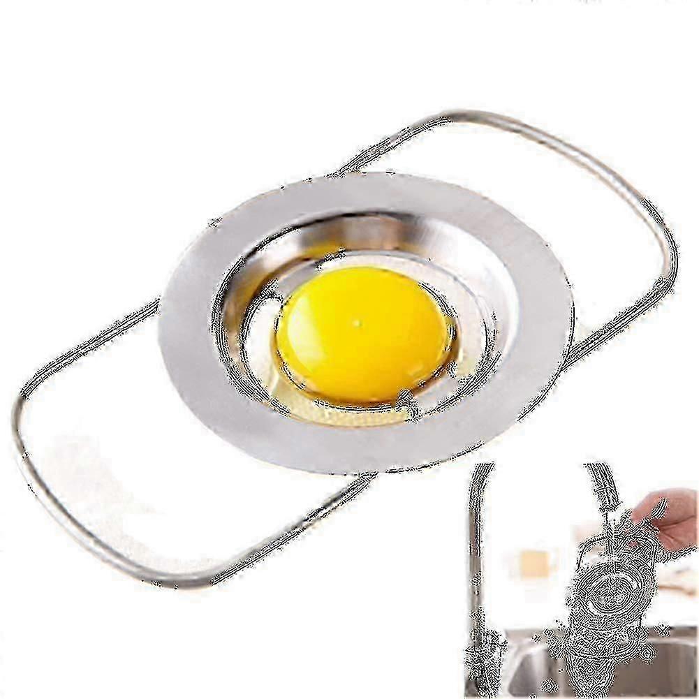 Stainless Steel Egg Separator Telescopic Egg White Yolk Filter