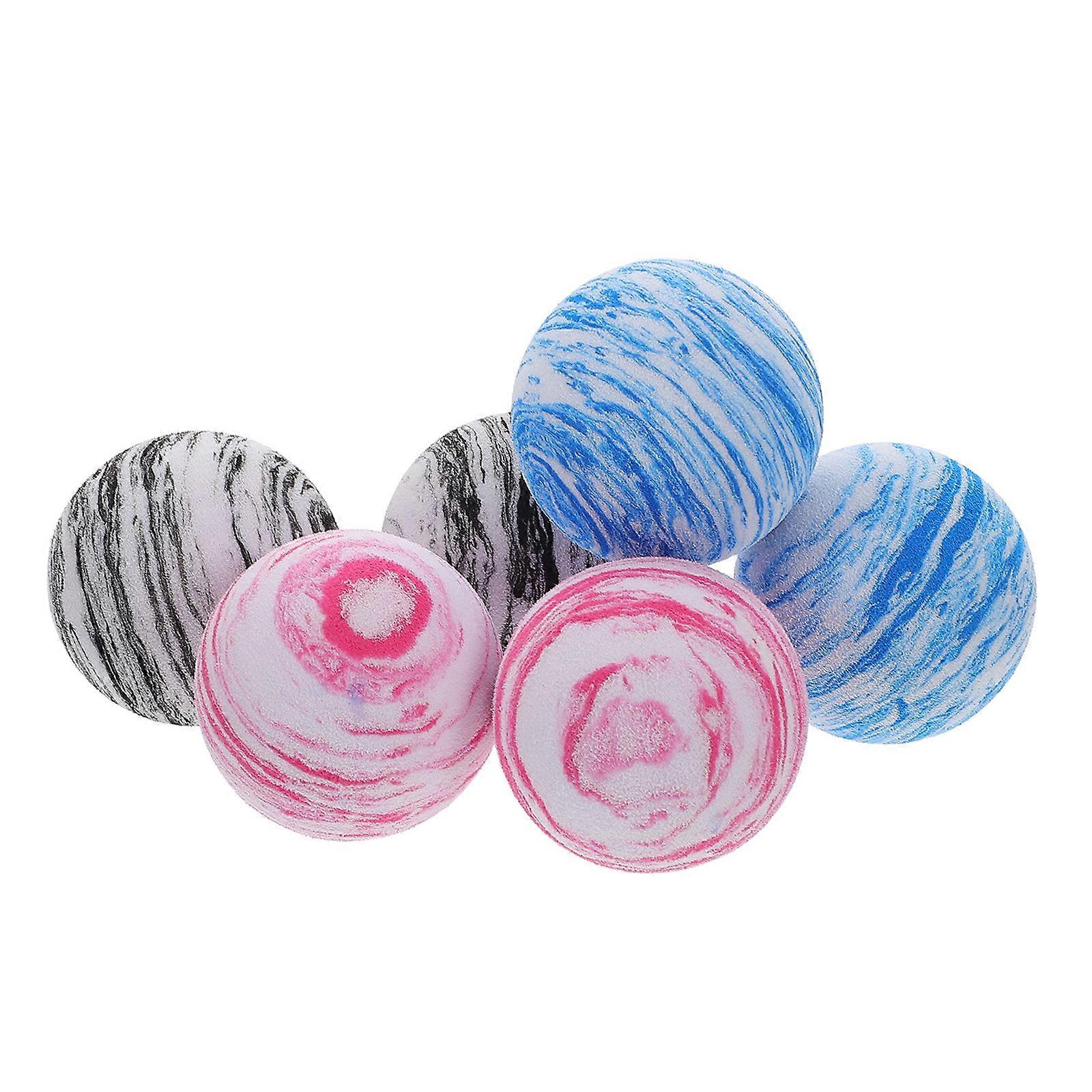 Eva Foam Golf Balls for Indoor Practice Soft Design 6Pcs Multi-Functional Training