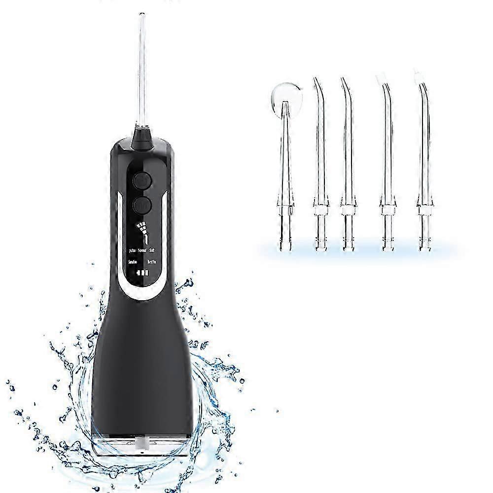Powerful Cordless and Rechargeable Water Flosser with OLED Display