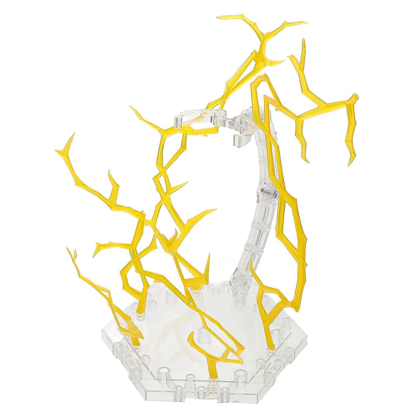 1Set Action Figure Display Holder with Effect Plastic Doll Stand for Models