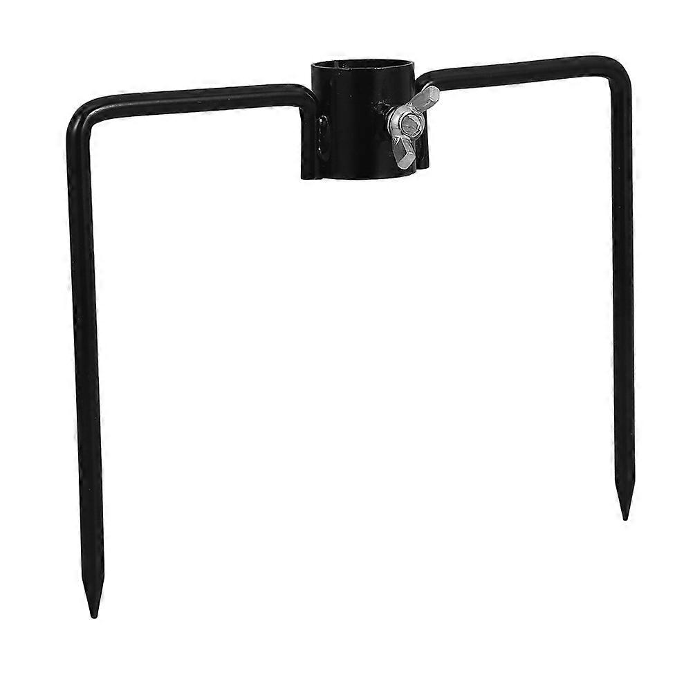 Patio Umbrella Stand Pole Stabilizer for Ground Iron Stake
