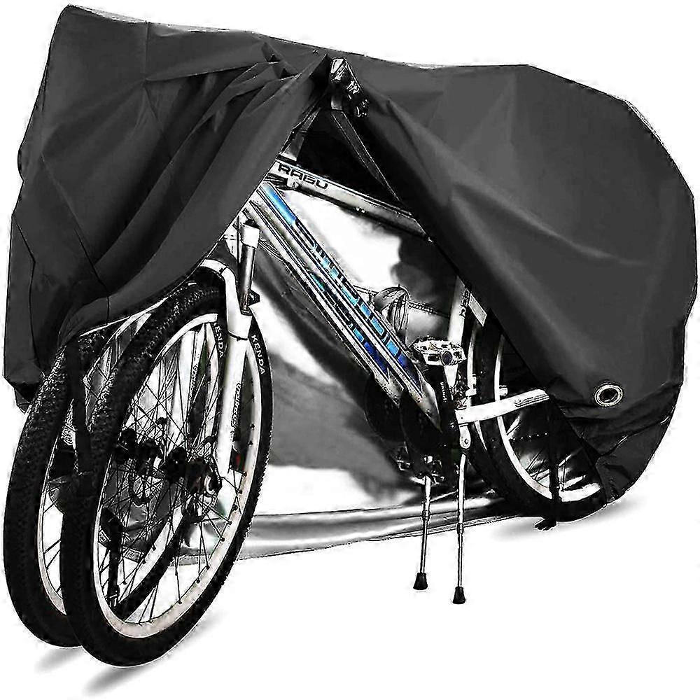 Waterproof 210D Breathable Bicycle Cover for 2 Bikes