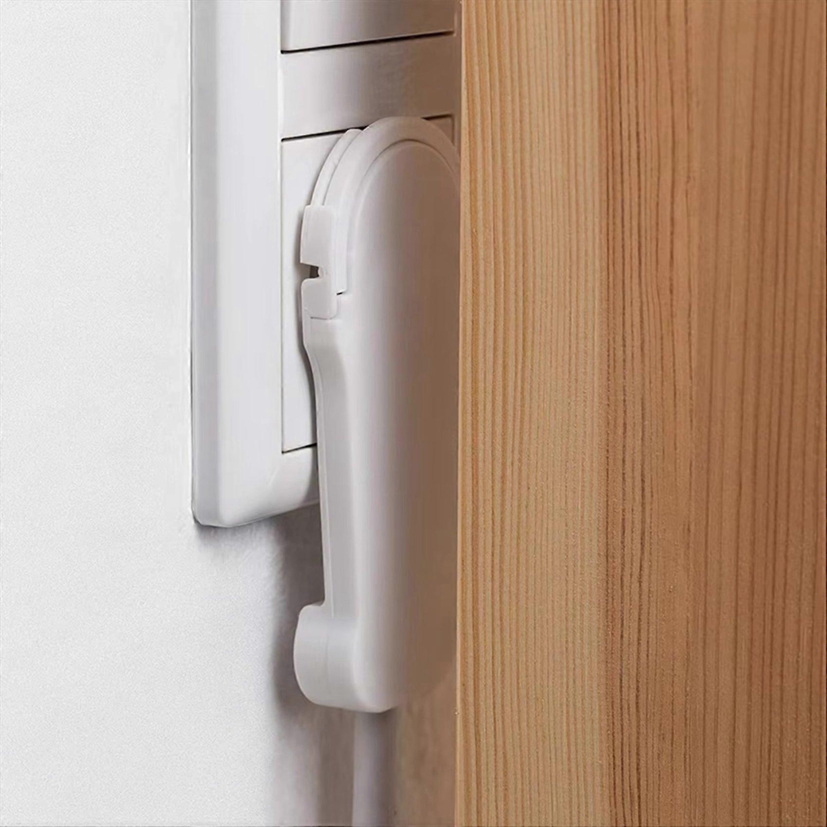 4pcs White Schuko Angled Plug Flat Schuko Flat Plug 250 V (16 A) Schuko Plug Flat Eu Plug