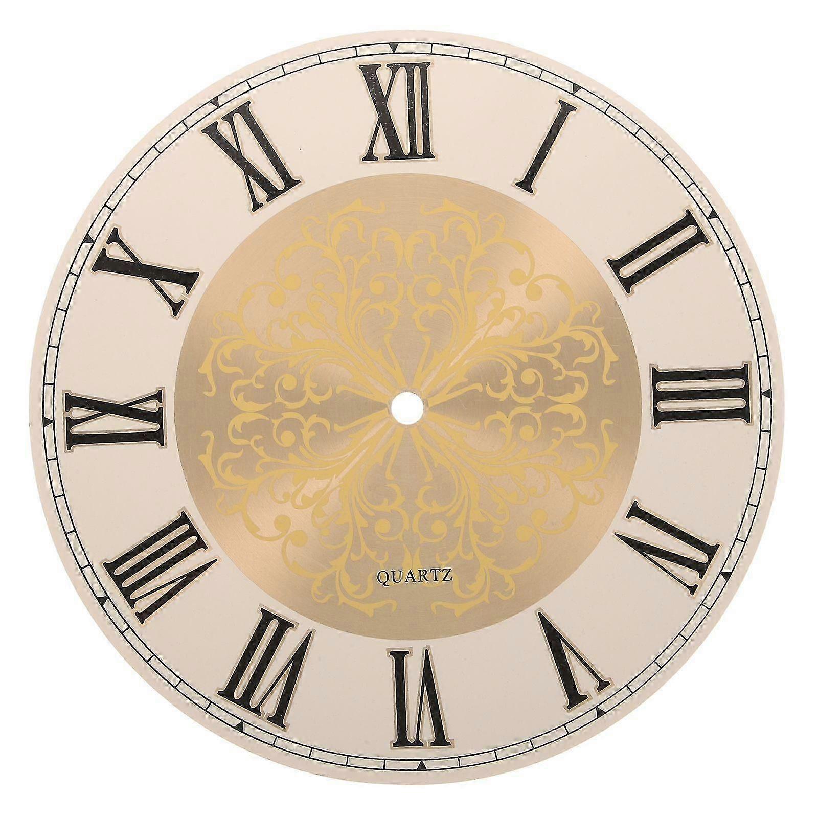 DIY Clock Dial Replacement Reusable Dial for Clock Making Replacement Dial Part Clock Round Dial