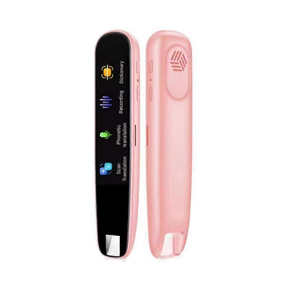 Language Translator Pen WIFI Scan Reading Pen 112 Language Offline Translation Dictionary Vioce Translator Pen Pink