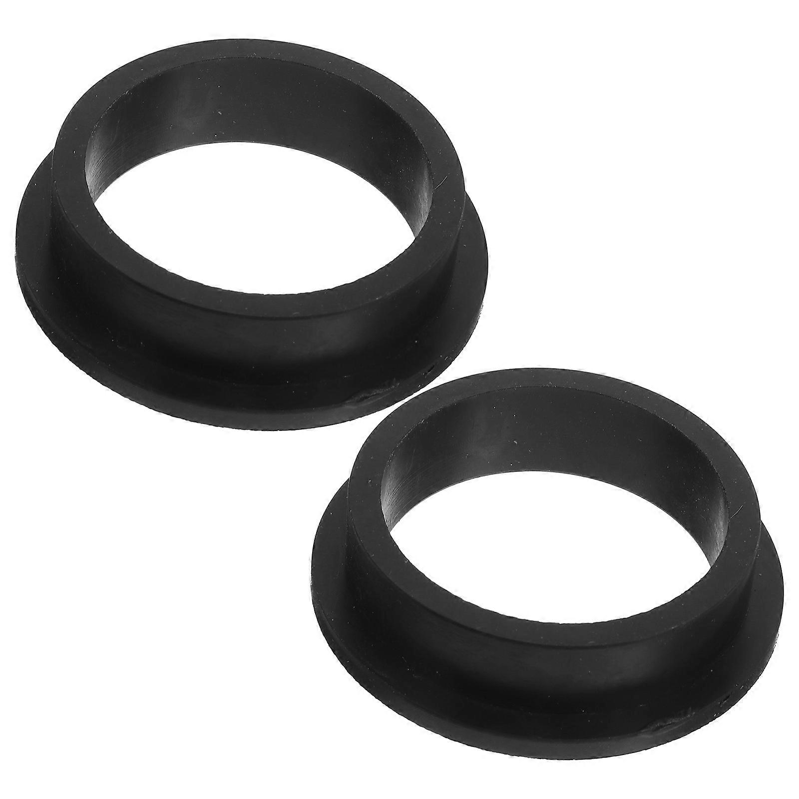 Sand Filter Pump Seal Ring for Filter Pump Ring 2Pcs Silicone Black Material