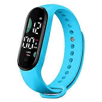 Nieuwe student outdoor sport waterdichte armband kinderhorloge led elektronisch horloge cadeau
