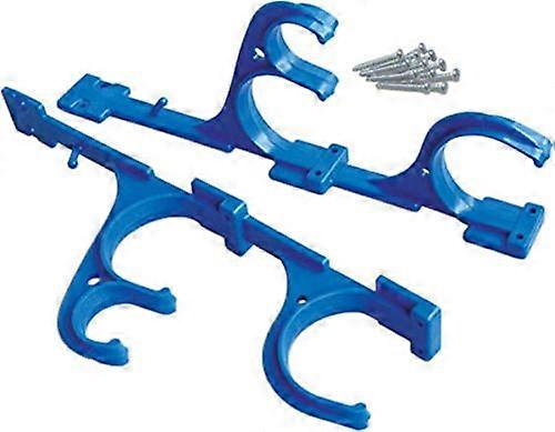 Pool Tool Hanger Rust Resistant Heavy Duty MultiPurpose Pole Holder for Pool and Garden Tools