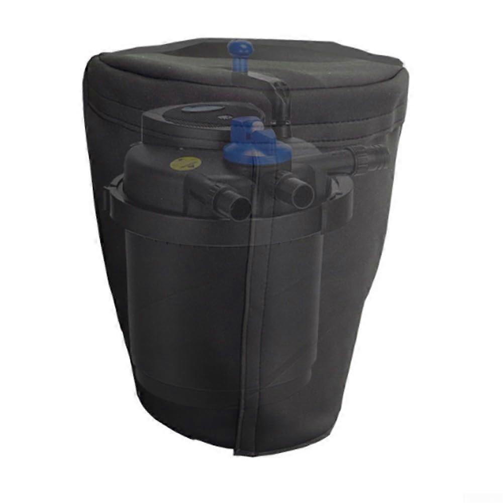 Pond Filter Cover with Efficient Winter Insulation for Pressurized Systems and WeatherResistant Protection