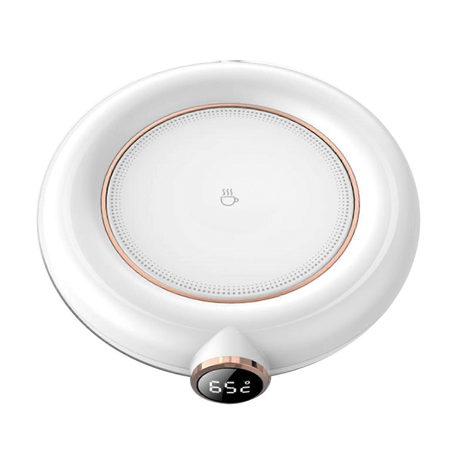 USB Cup Warmer with Smart Temperature Control, NonSlip Base, USB Powered Coffee Mug Heater for Desk