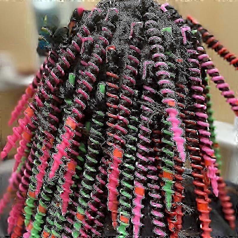 2025 Professional hair rollers - 22pcs spiral cold perm tools
