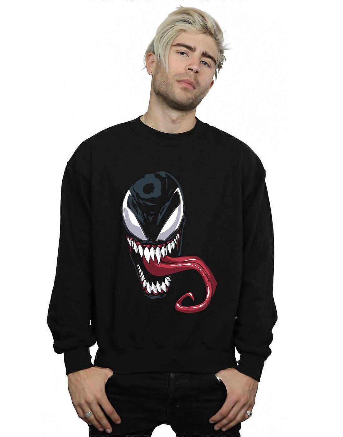 Marvel Men's Venom Face Sweatshirt