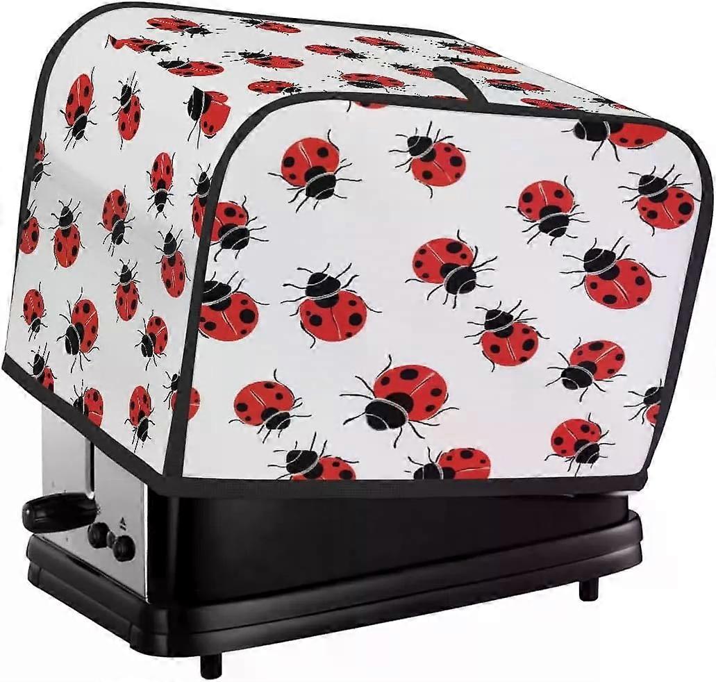 Ladybug Toaster Cover , Waterproof DustProof Kitchen backing tray protector,Kitchen Accessories