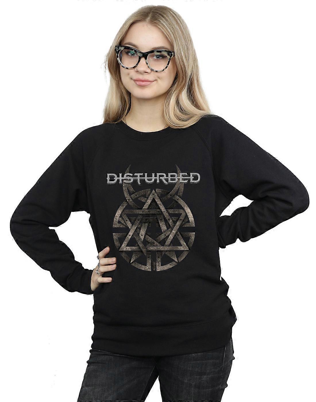 Disturbed Women's Metal Logo Sweatshirt