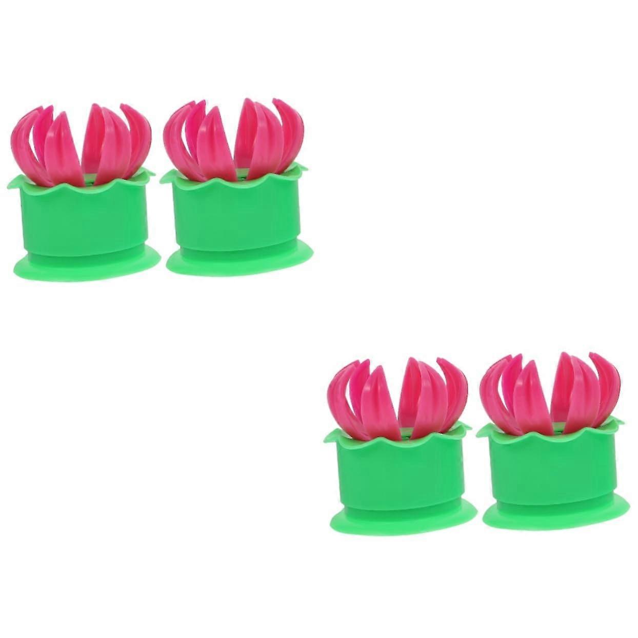 Steam Bun Maker and Dumpling Mold Set for Easy Bun Shaping, DIY Stuffed Buns, 2 Sets Green