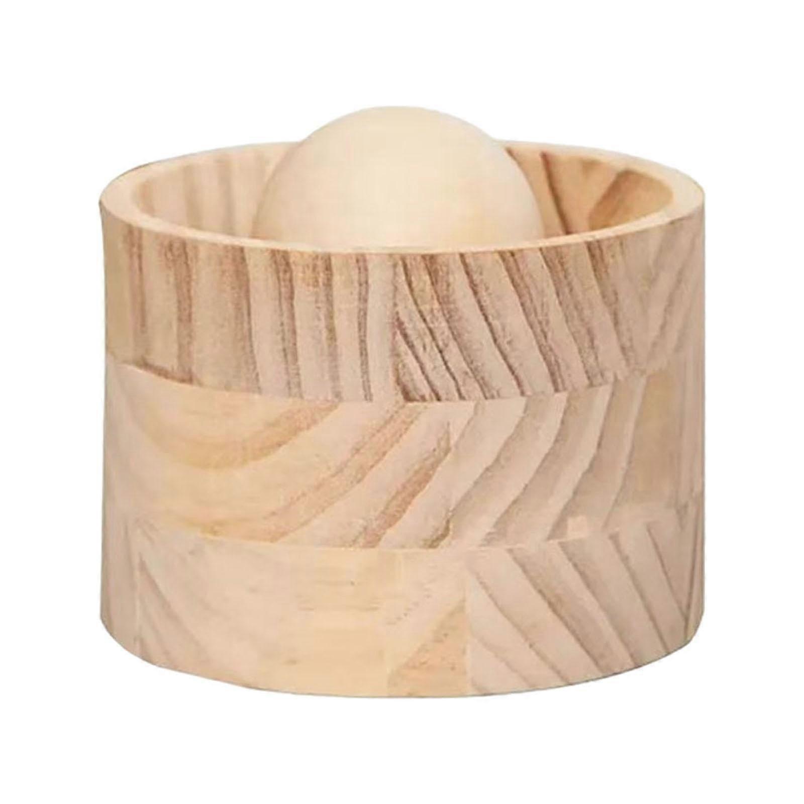 Wooden Dumpling Press Tool  Compact Easy to Use Dumpling Maker for Camping Cooking