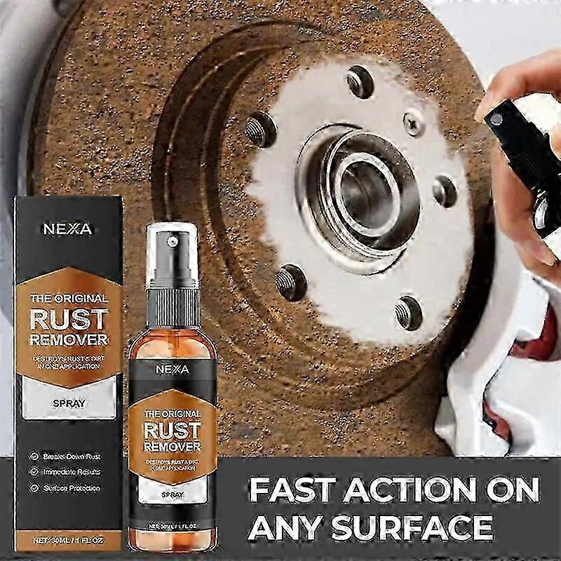 NEXA Rust Remover Spray Fast-Acting Multi-Surface Cleaner | Removes Rust, 50mLz
