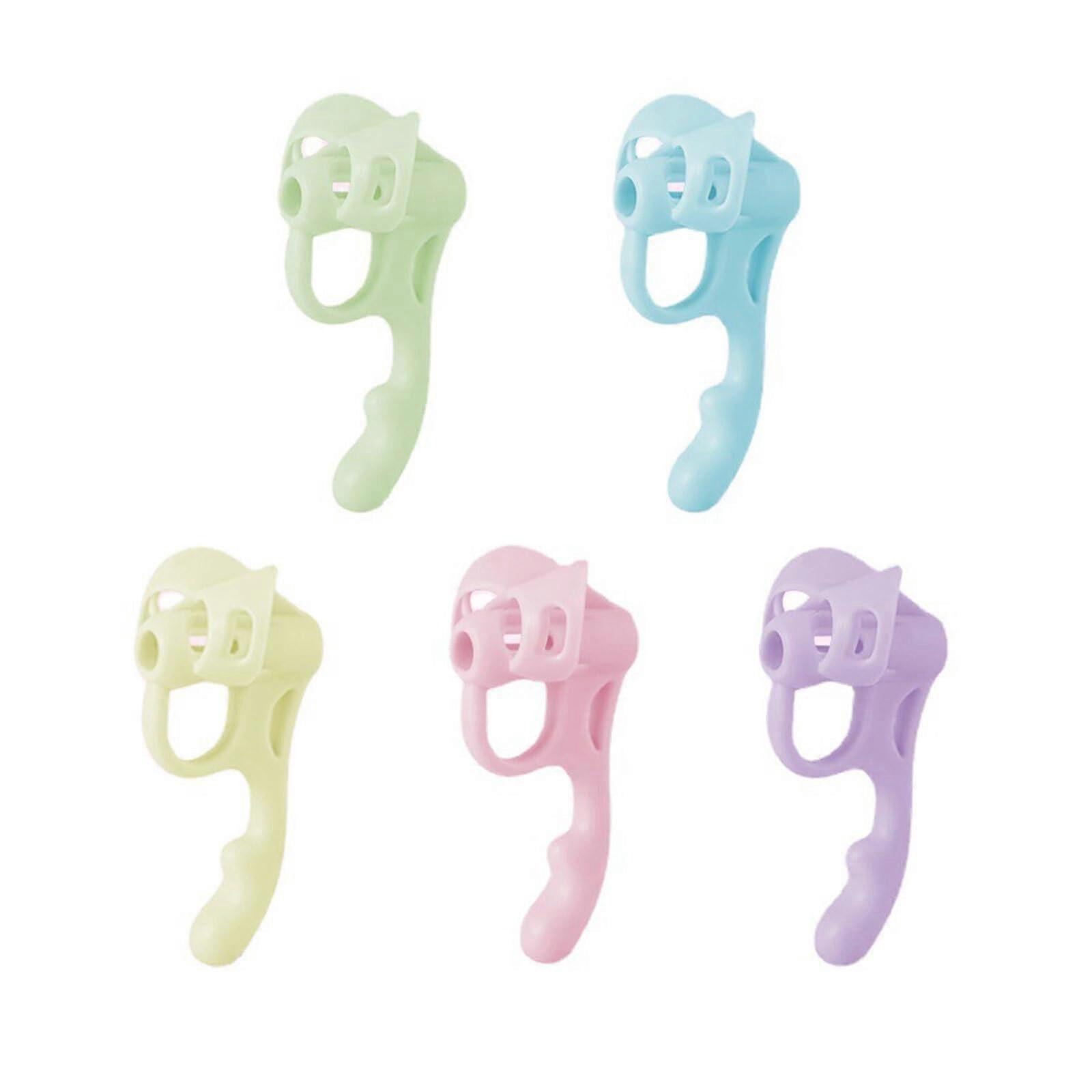 Pencil Grip for Kids Ergonomic FiveFinger Positioning Comfortable AntiSlip Writing Aid