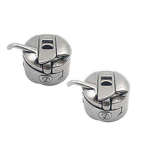 Sewing Machine Bobbin Case BCHA1 for Singer Kenmore Pfaff 30 White 167, Durable 2pcs Set