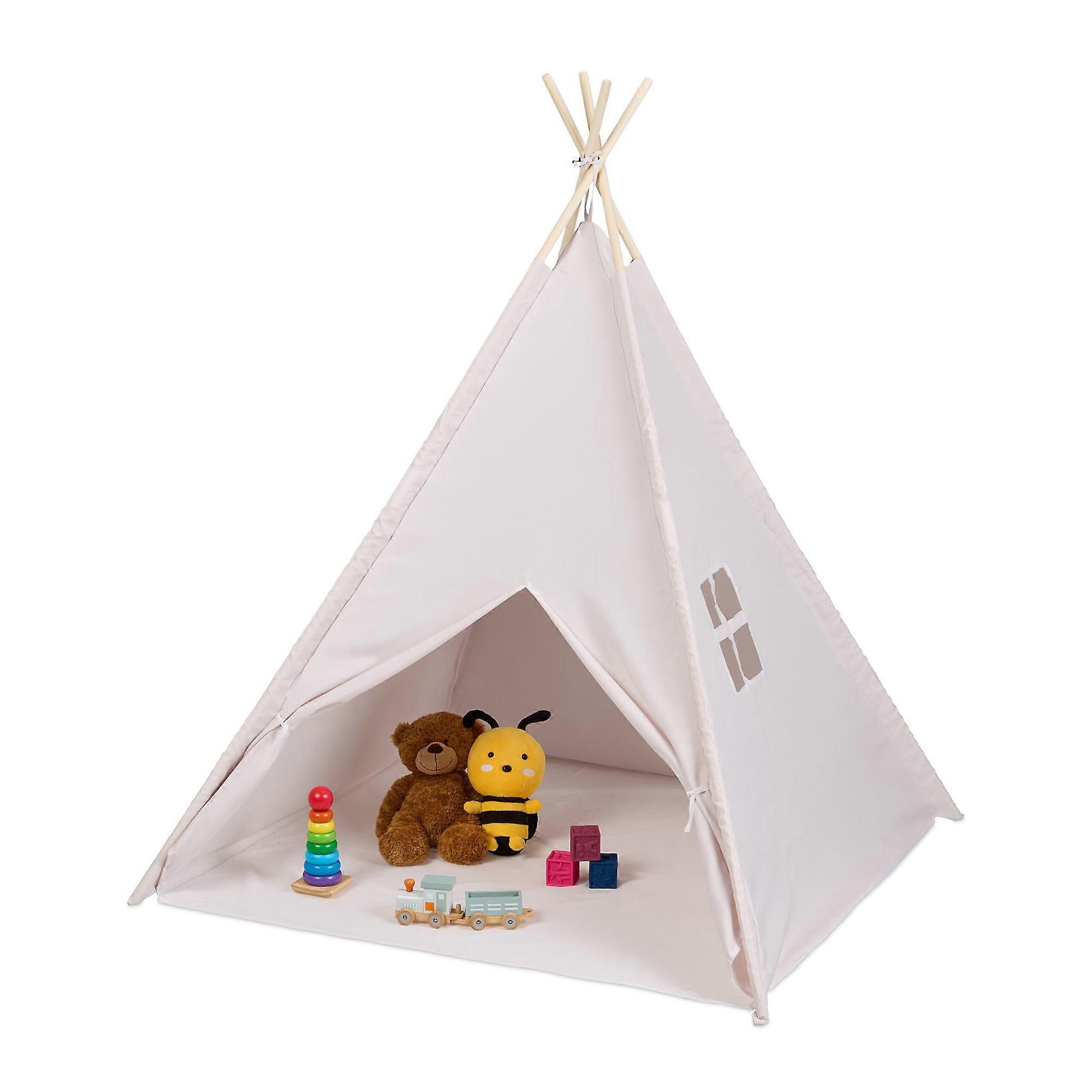 Tipi-legetelt med gulvmåtte