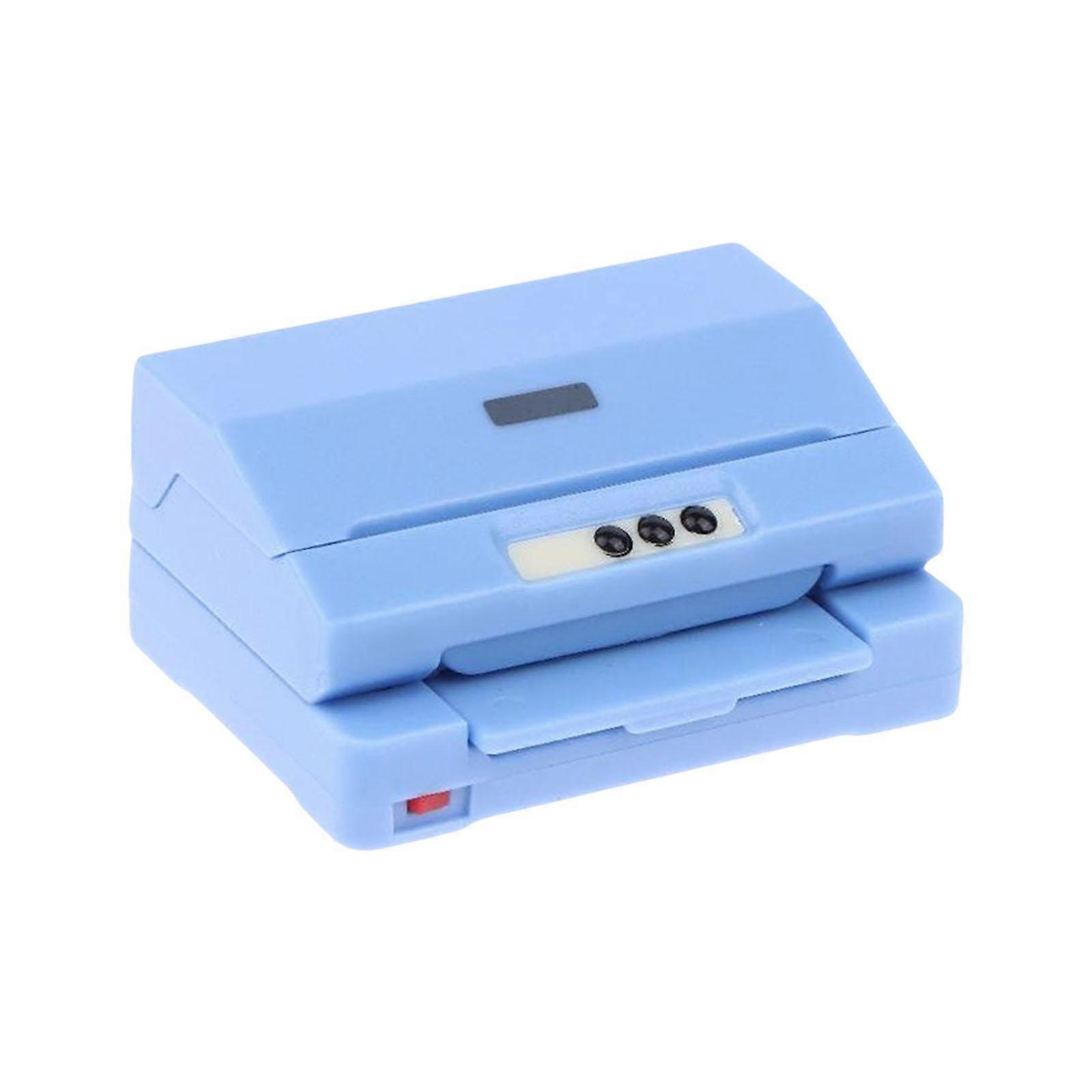 Dollhouse Printer Simulation Model Creative Diorama Life Scene Layout Compact