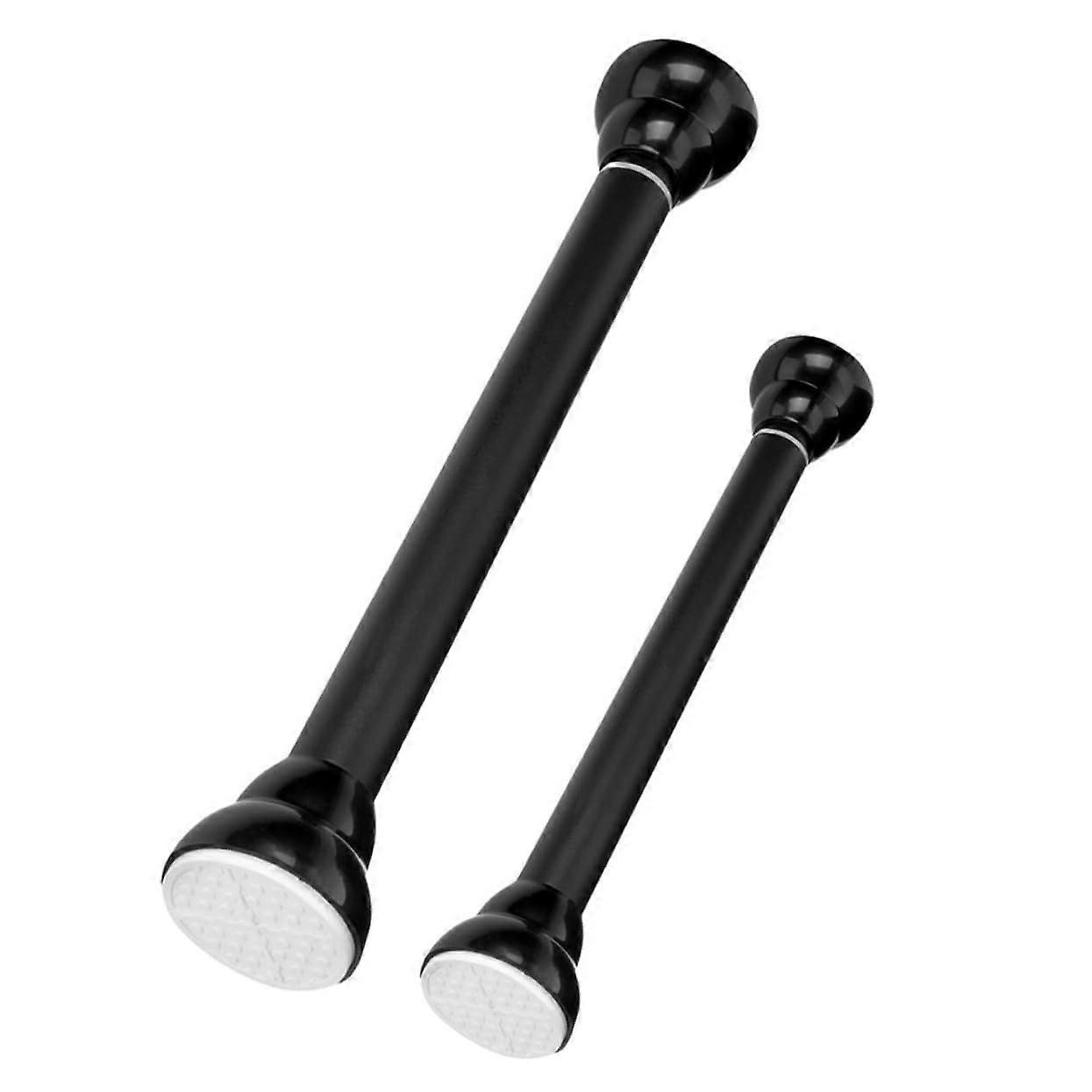 2pcs Chrome Telescoping Shower Curtain Rod, NoDrill Adjustable Tension Rod for Multipurpose Use