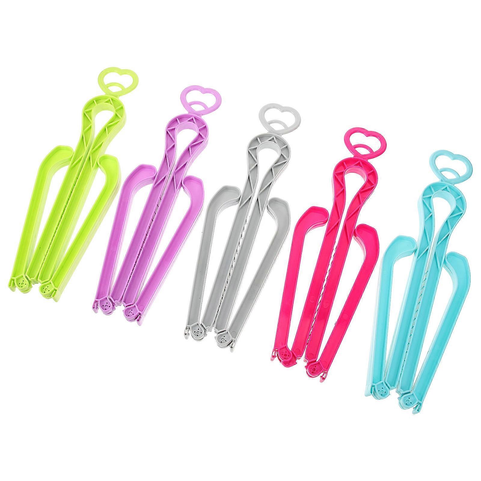 Shoe Expander Boot Tidy Storage Solution PP Material Pink 5Pcs