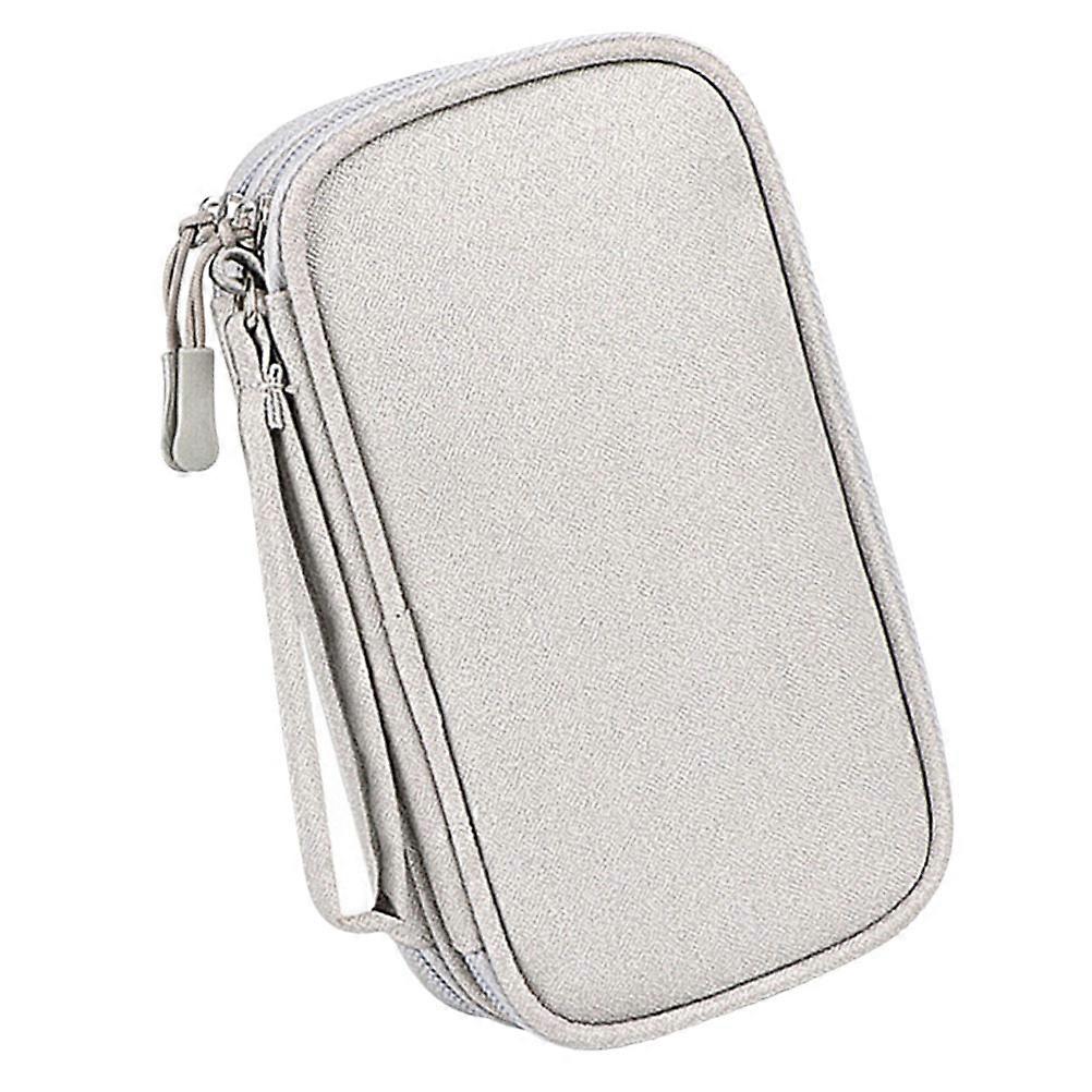 Travel Electronic Organizer Bag for Data Cable Storage 2Pcs Set